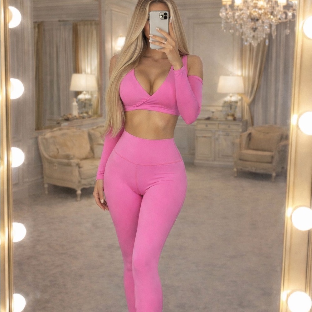 Hollywood Pink Activewear legging